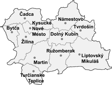 Obsluhujeme celý Žilinský kraj