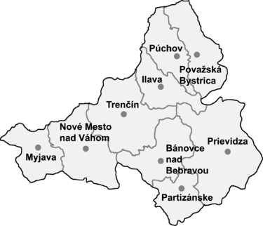 Obsluhujeme celý Trenčiansky kraj