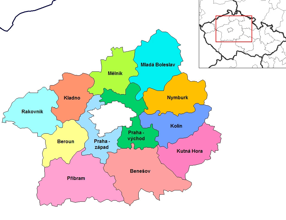 Obsluhujeme celý Středočeský kraj