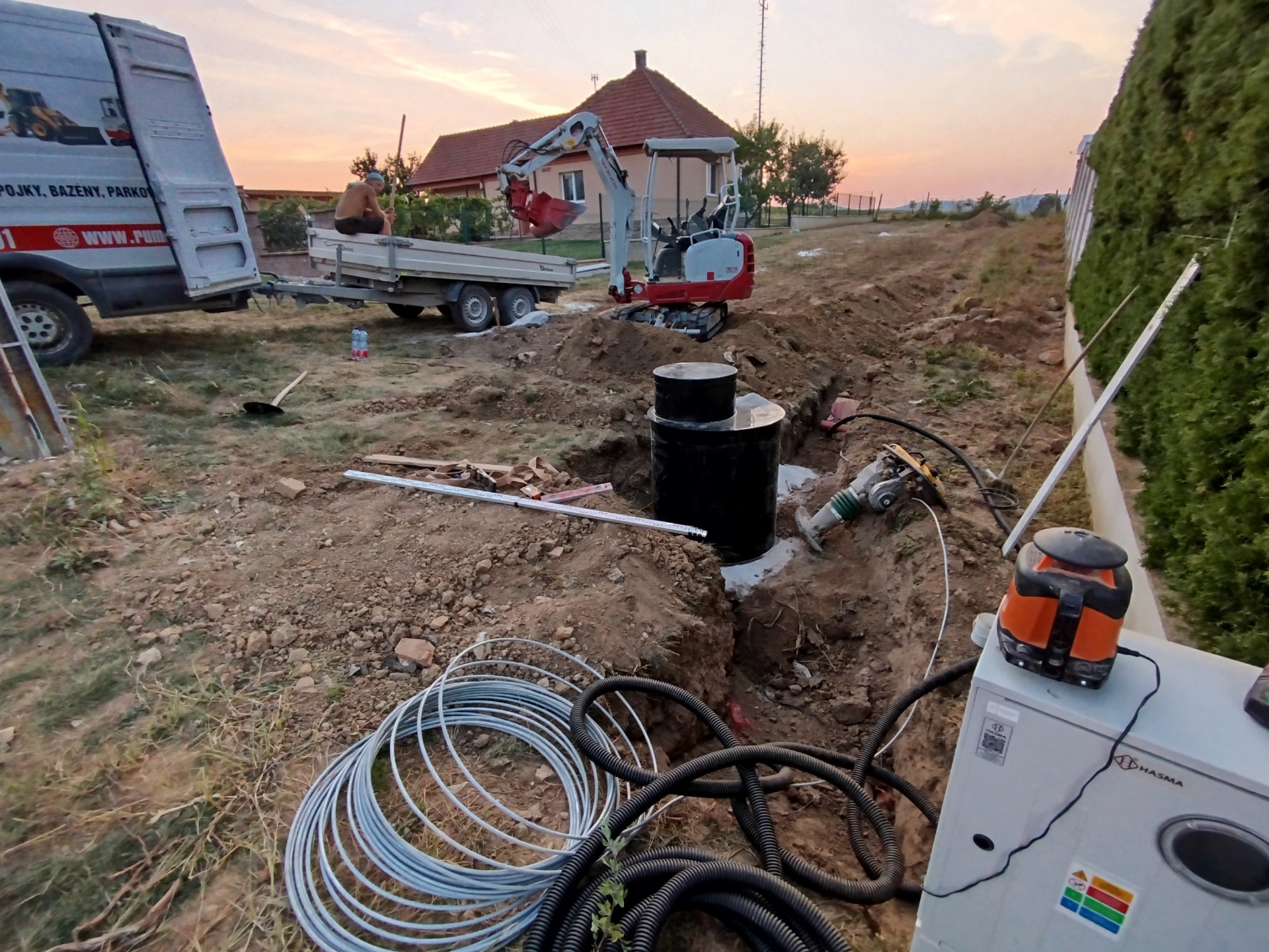 Zemné práce Turčianske Teplice | Výkopy a úpravy Turiec