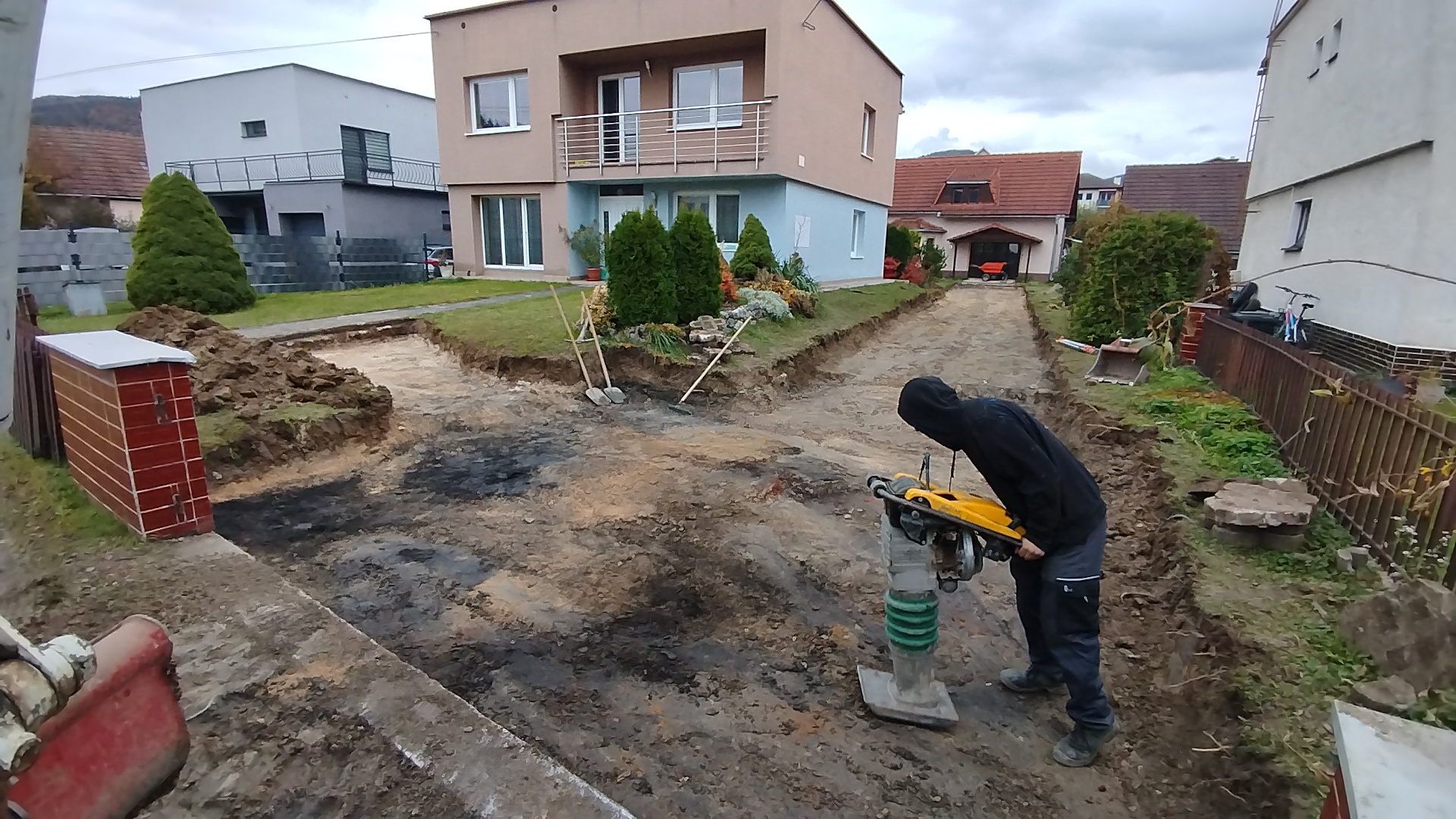 Zemní práce Bystřice pod Hostýnem | Výkopy v podhůří Rumana