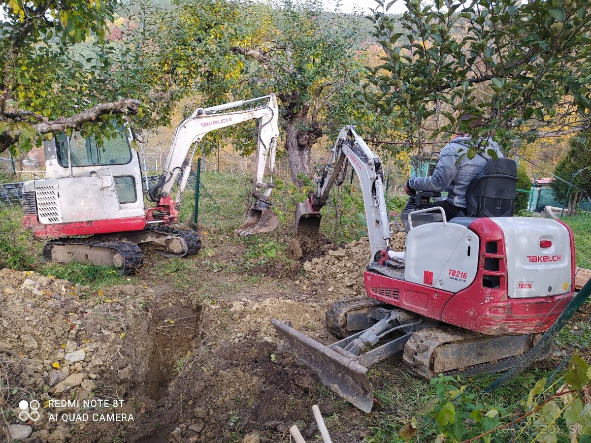Zemní práce Bohumín a Orlová | Výkopy a přípojky RUMANA