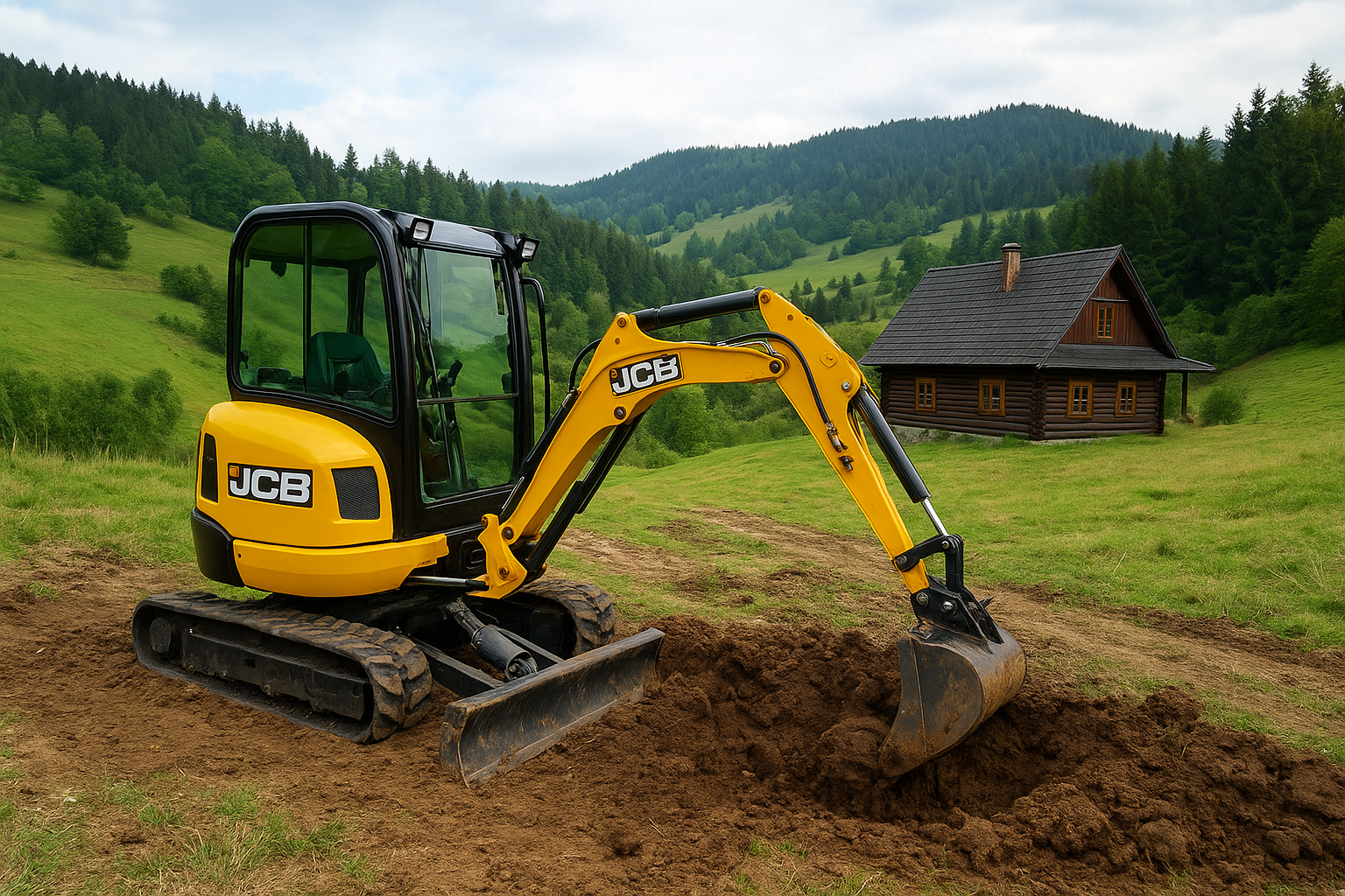 Zemní práce Mikulov a Hustopeče | Výkopy a bazény RUMANA