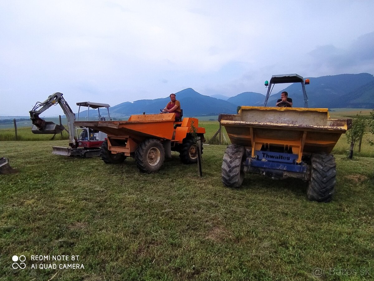 Zemní práce Slaný a okolí | Výkopy a terénní úpravy RUMANA