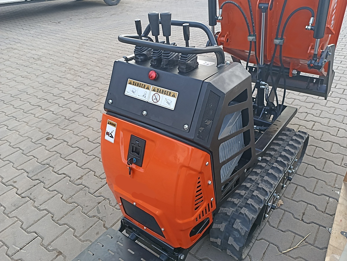 Pásový dumper vhodný do úzkych priestorov a do terénu