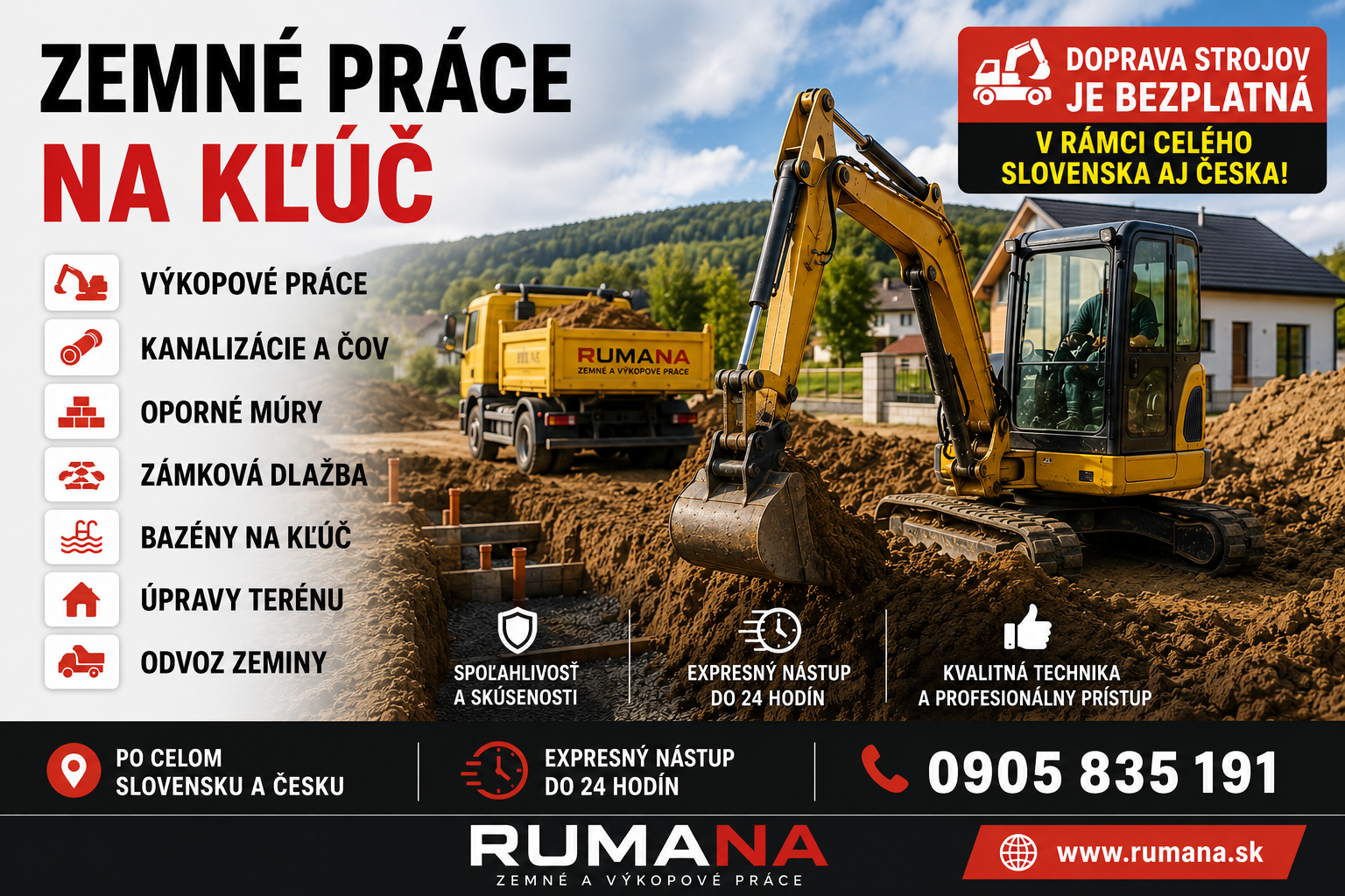 Zemné práce dnes znamenajú oveľa viac než len bagrovanie